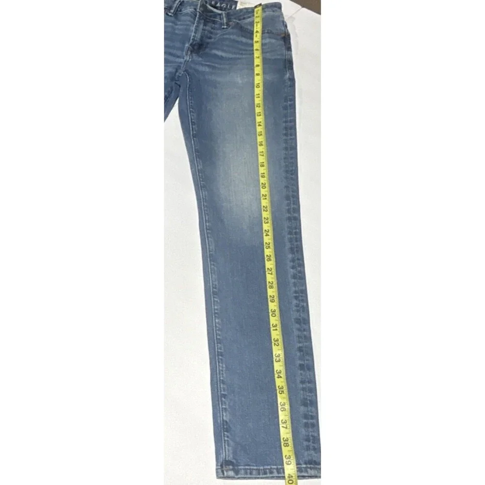 American Eagle Men's Blue Skinny Slim Fit Jeans Airflex 29x32